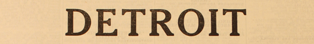 DETROIT clipped from 1937 phone book title